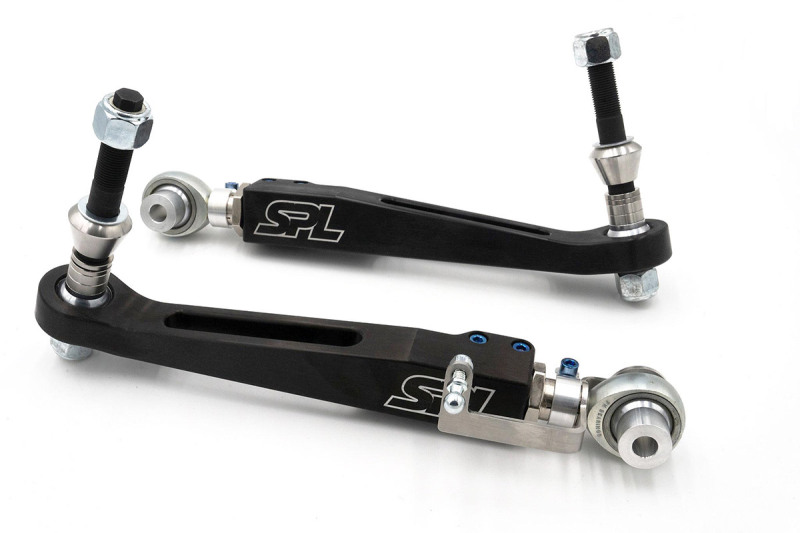 BMW 4 Series Lower Control Arms - Front - SPL Parts - Adjustable - Blue - `12-`27